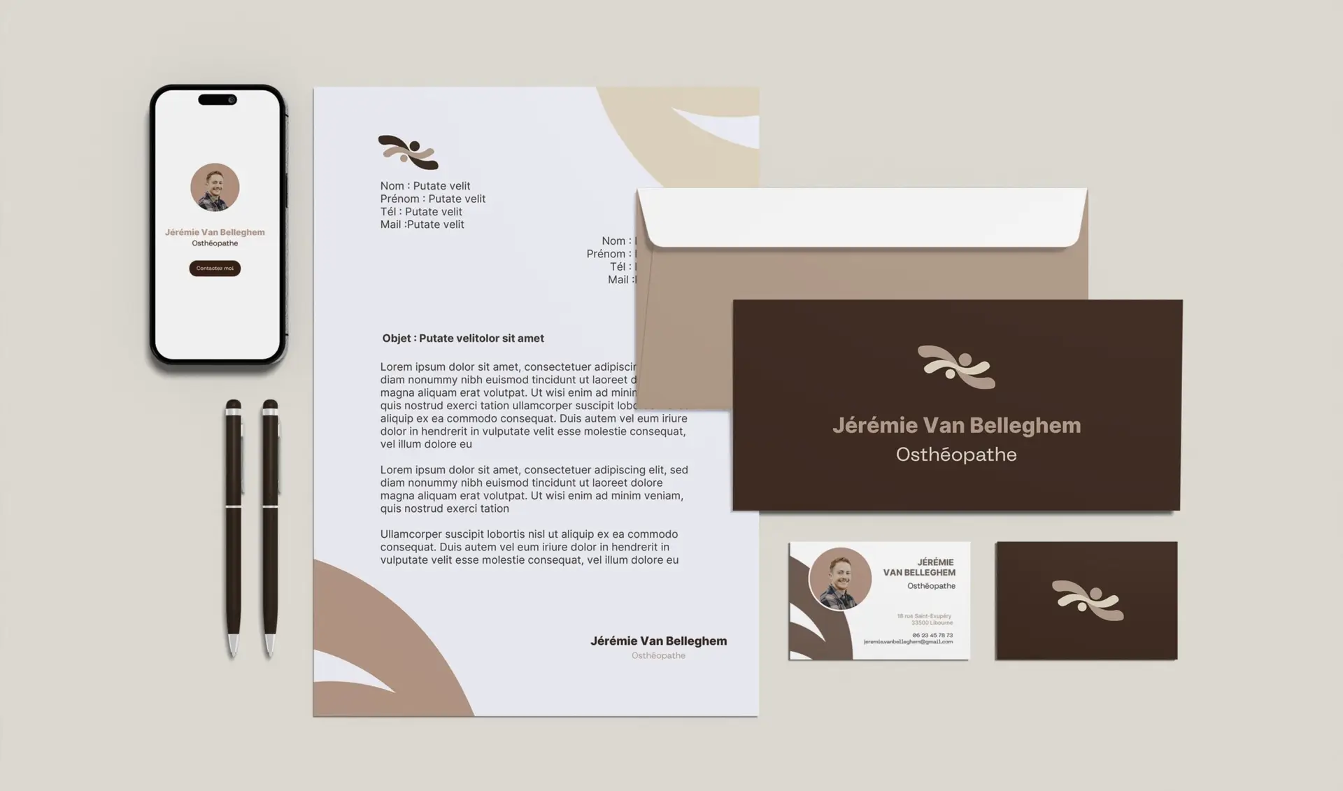 Mockup Logo & Identité Visuelle - Neity Studio